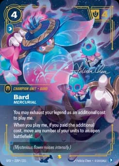 Bard, Mercurial card