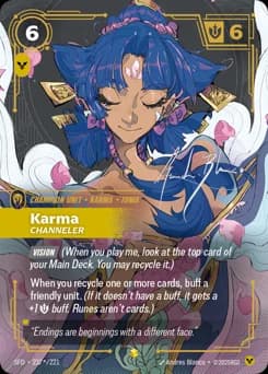 Karma, Channeler card