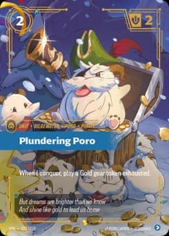 Plundering Poro card