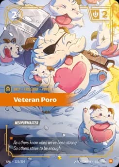 Veteran Poro card