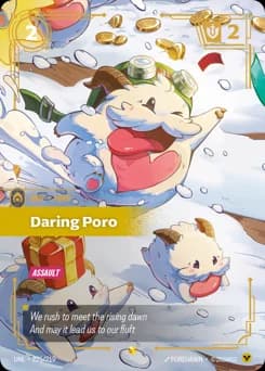 Daring Poro card