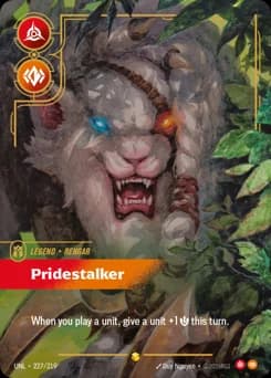 Pridestalker card