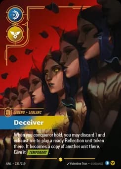 Deceiver card