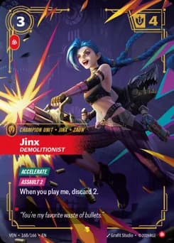 Jinx, Demolitionist card