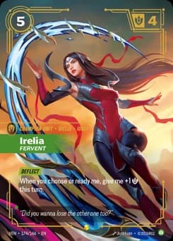 Irelia, Fervent card
