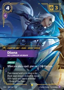 Diana, No Longer Human card