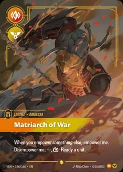 Matriarch Of War card