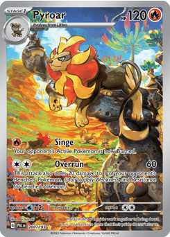 Pyroar card