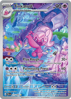 Tinkatuff card