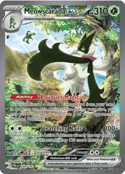 Meowscarada ex card