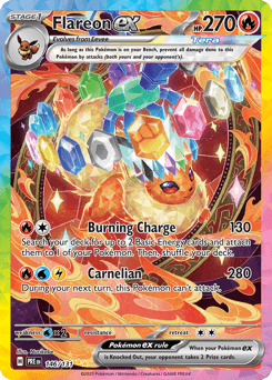 Flareon ex card