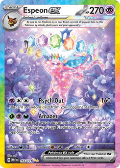 Espeon ex card