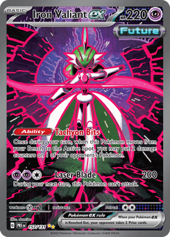 Iron Valiant ex card