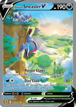 Hisuian Sneasler V card