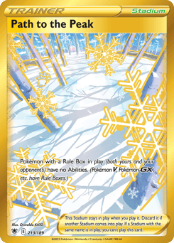 Path to the Peak card