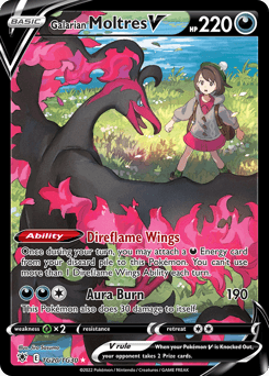 Galarian Moltres V card