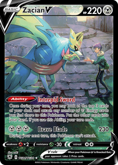 Zacian V card