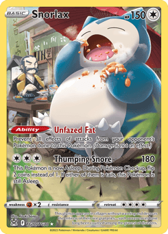 Snorlax card