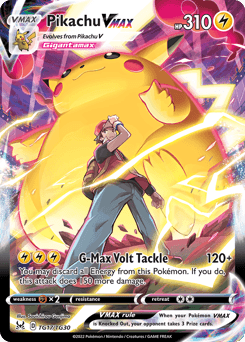 Pikachu VMAX card