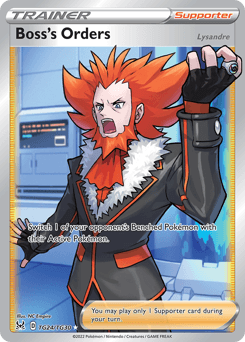 Boss's Orders card