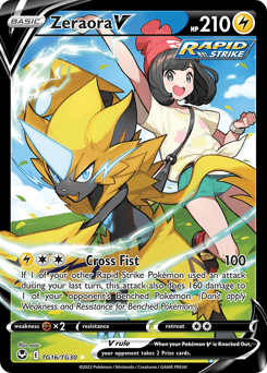 Zeraora V card