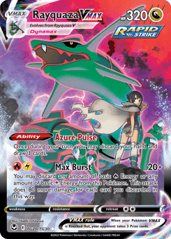 Rayquaza VMAX card