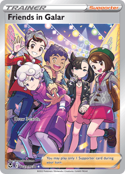 Friends in Galar card